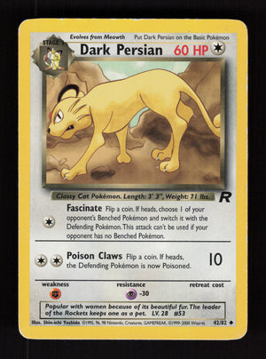 Dark Persian 42/82 - Team Rocket