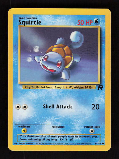 Squirtle 60/82 - Team Rocket