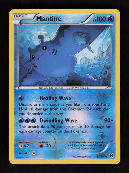 Mantine 27/114 - Holo - Steam Seige