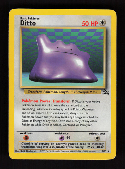 Ditto 18/62 - Common - Fossil