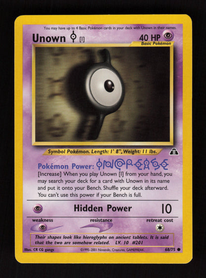 Unown N 68/75 - Neo Discovery