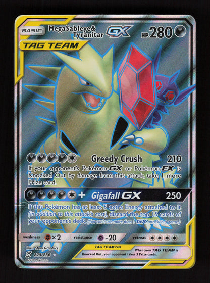 Mega Sableye & Tyranitar GX 225/236 -  SM - Unified Minds