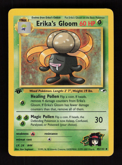Erika's Gloom 45/132 - 1st Edition - Gym Heroes
