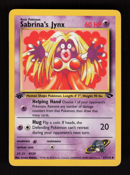 Sabrina's Jynx 57/132 - 1st Edition - Gym Challenge
