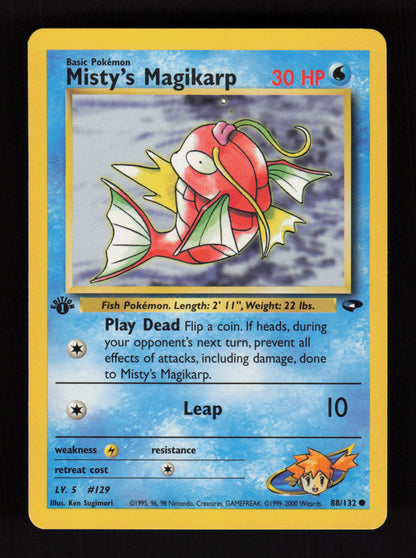 Misty's Magikarp 88/132 - 1st Edition - Gym Challenge