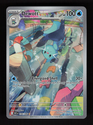 Dewott 106/086 - Illustration Rare - White Flare