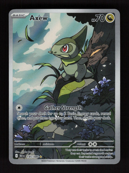 Axew 145/086 - Illustration Rare - Black Bolt