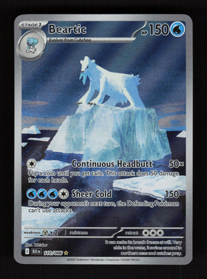 Beartic 110/086 - Illustration Rare - Black Bolt