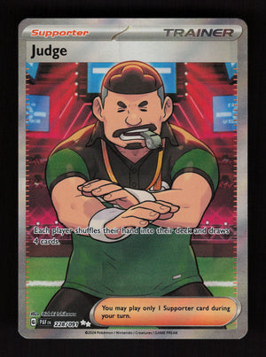Judge 228/091 - Ultra Rare - Paldean Fates