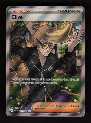 Clive 227/091 - Ultra Rare - Paldean Fates