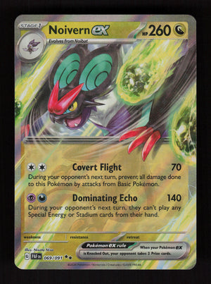 Noivern ex 069/091 - Double Rare - Paldean Fates