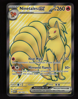 Ninetales 186/165 – Ultra Rare - 151 MEW