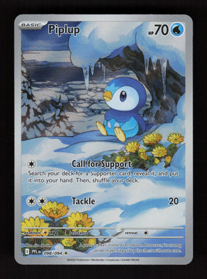 Piplup 098/094 - Illustration Rare - Phantasmal Flames