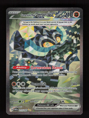 Cornerstone Mask Ogerpon ex 215/167 - Special Illustration Rare - Twilight Masquerade