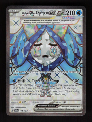 Wellspring Mask Ogerpon ex 194/167 - Ultra Rare - Twilight Masquerade
