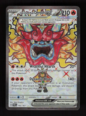 Heathflame Mask Ogerpon ex 192/167 - Ultra Rare - Twilight Masquerade