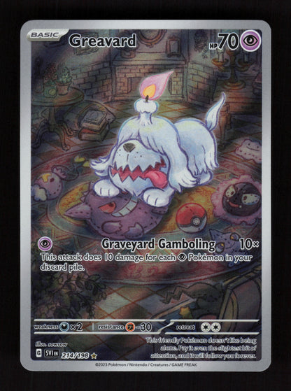 Greavard 214/198 - Illustration Rare - Scarlet & Violet Base Set