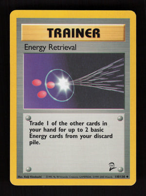 Energy Retrieval 110/130 - Base Set 2