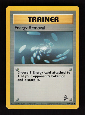 Energy Removal 119/130 - Base Set 2