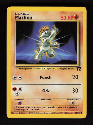 Machop 59/82 - Team Rocket