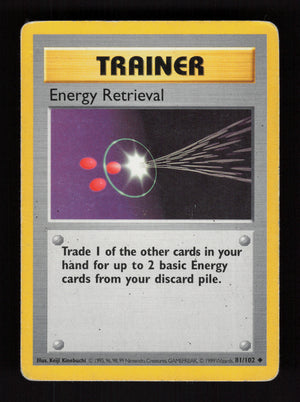 Energy Retrieval 81/102 - Base set