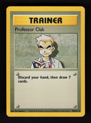 Professor Oak 88/102 - Base set