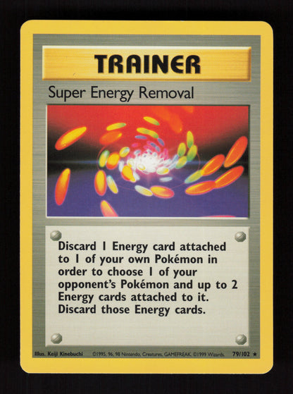 Super Energy Removal 79/102 - Base set
