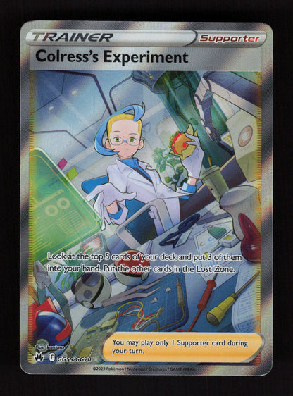 Colress's Experiment  GG59/GG70 - Ultra Rare - Crown Zenith