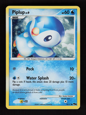 Piplup 15/17 - Holo - POP Series 6