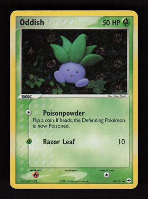oddish 68/101 - Reverse Holo - Hidden Legends