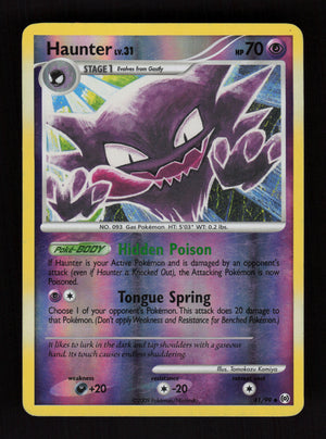 Haunter 41/99 - Reverse Holo - Arceus