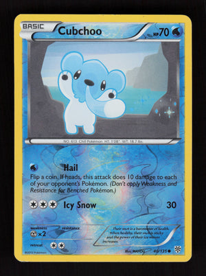 Cubchoo 40/135 - Reverse Holo - Plasma Storm