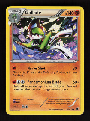 Gallade 81/113 - Legendary Treasures