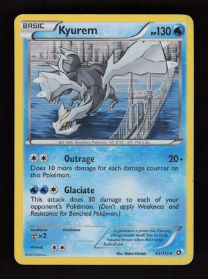 Kyurem 43/113 - Holo - Legendary Treasures