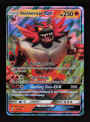 Incineroar GX 27/149 - Sun & Moon Base