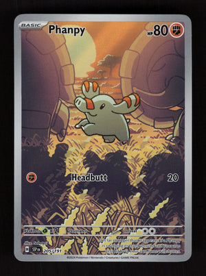 Phanpy 205/191 - Illustration Rare - Surging Sparks