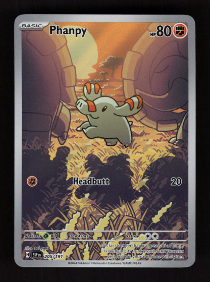 Phanpy 205/191 - Illustration Rare - Surging Sparks