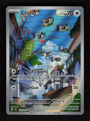 Chatot 181/162 - Illustration Rare - SV05: Temporal Forces