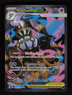 Mega Chandelure ex 099/084 - Ultra Rare - Pitch Black