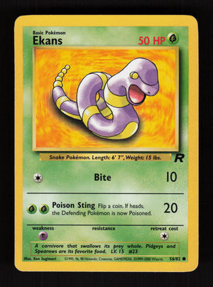 Ekans 56/82 - Team Rocket