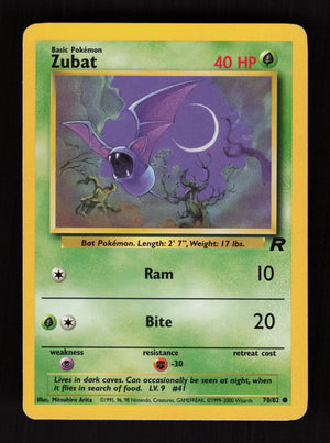Zubat 70/82 - Team Rocket