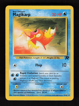 Magikarp 47/82 - Team Rocket