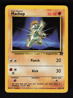 Machop 59/82 - Team Rocket