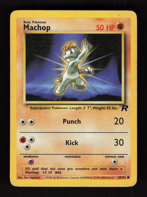 Machop 59/82 - Team Rocket