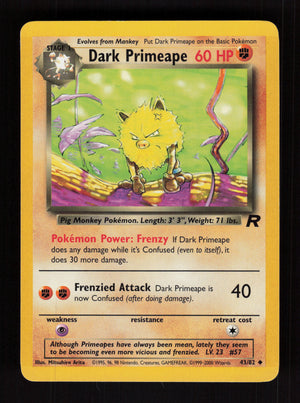 Dark Primeape 43/82 - Team Rocket