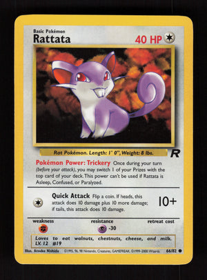 Rattata 66/82 - Team Rocket