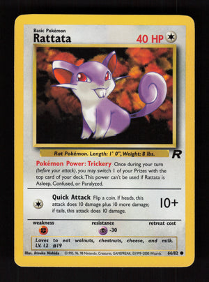 Rattata 66/82 - Team Rocket