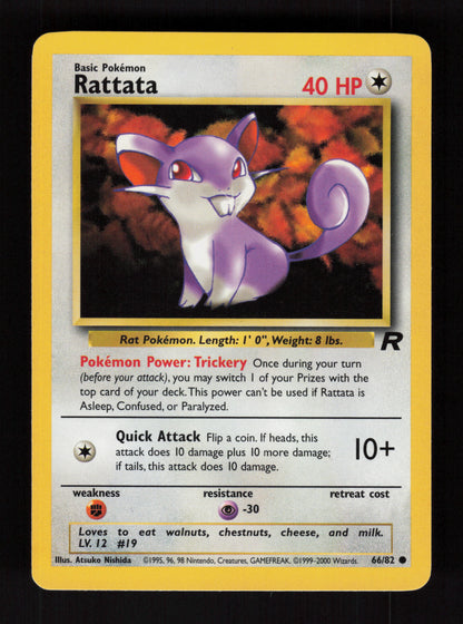 Rattata 66/82 - Team Rocket