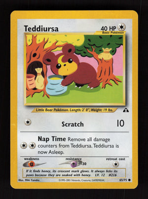 Teddiursa 65/75 - Neo Discovery