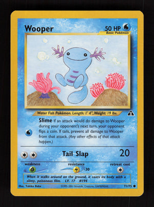 Wooper 71/75 - Neo Discovery